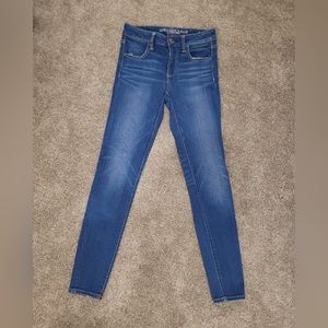 American eagle mid rise jegging